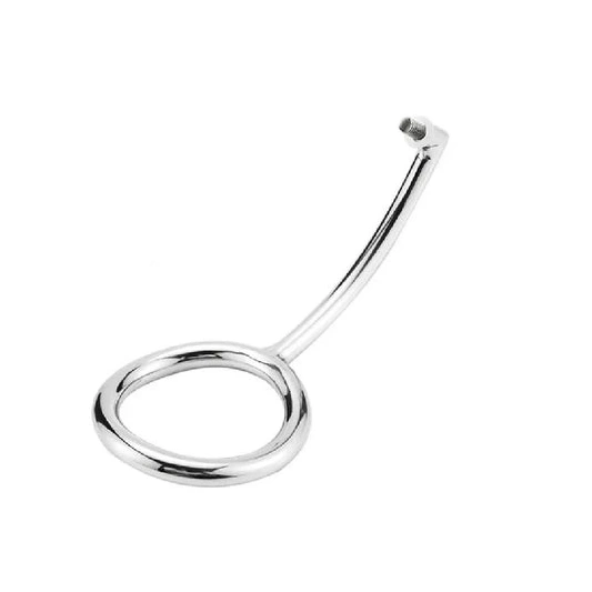 Hook 4663 Cock with Anal DiscreetChoice Set Steel Ring Stainless 0913